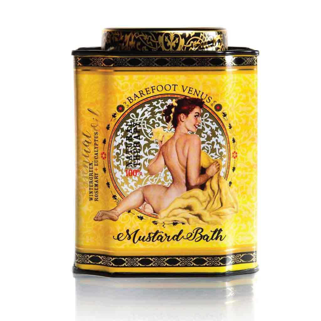 100% Natural Mustard Bath CURATIVE CAPE. THERAPEUTIC MUSTARD. Barefoot Venus