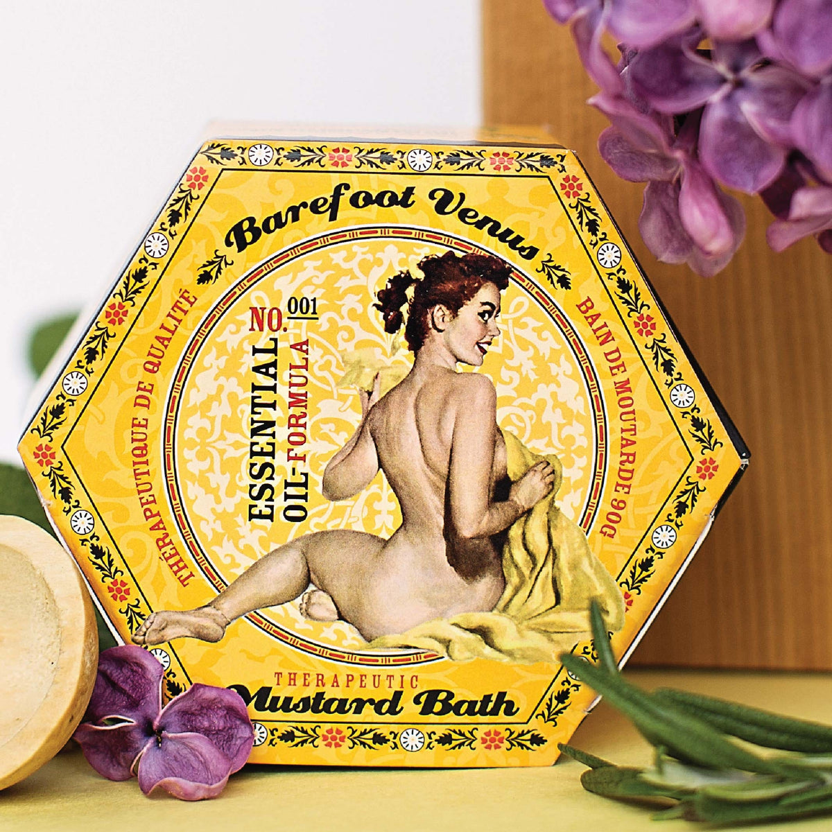 100% Natural Mustard Bath CURATIVE CAPE. THERAPUETIC MUSTARD. Barefoot Venus