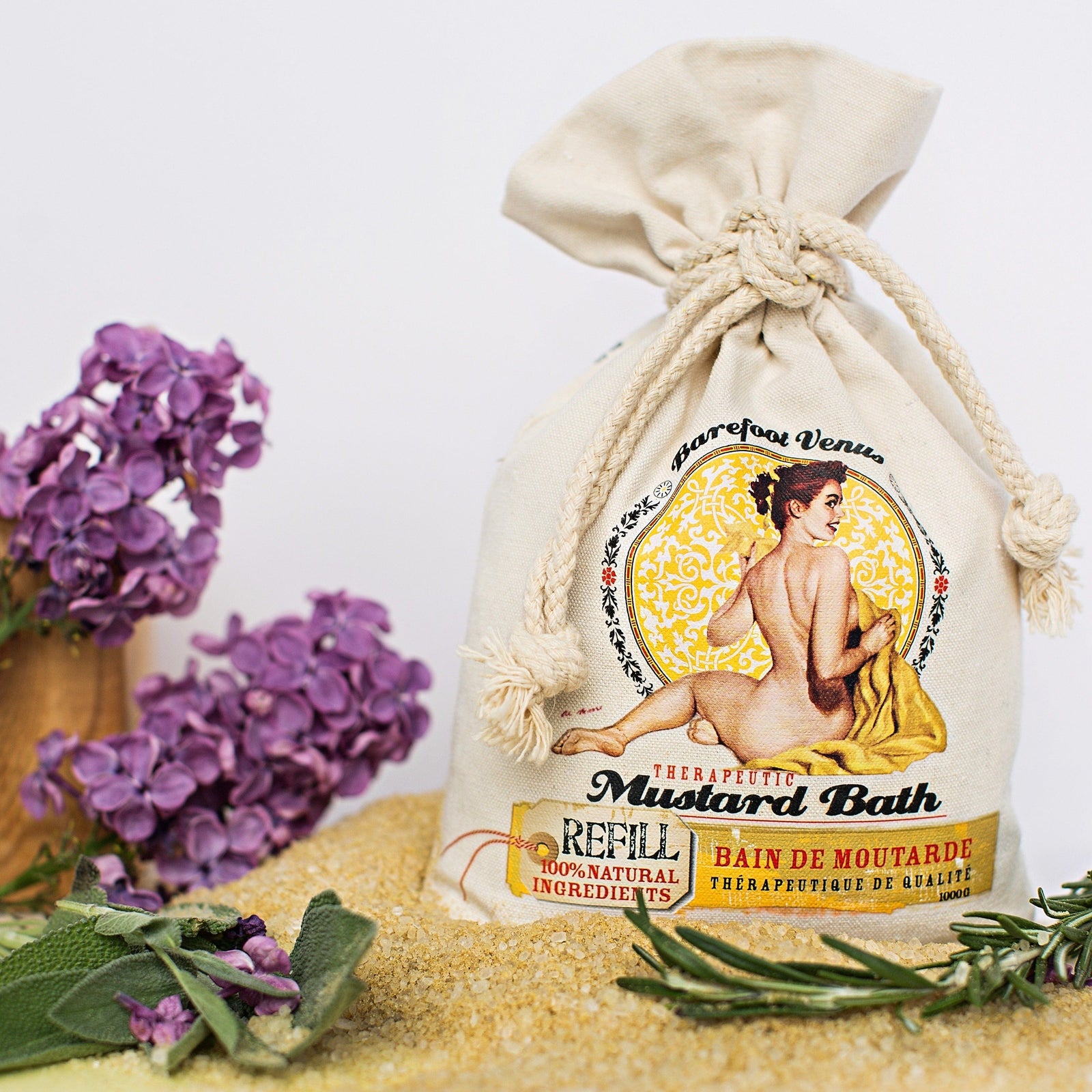 100% Natural Mustard Bath