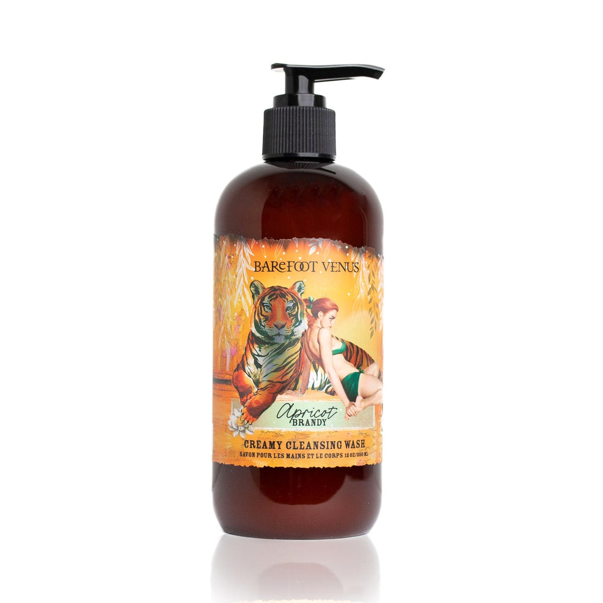 Apricot Brandy Cleansing Wash GENTLE SKIN CLEANSER. GINKO + BOTANICAL EXTRACT. Barefoot Venus