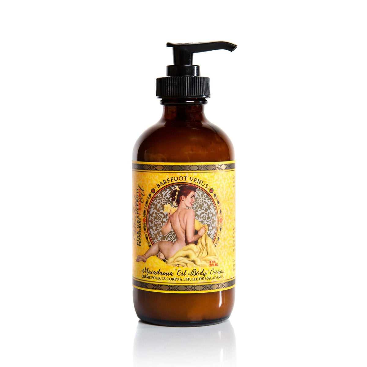 Essential Oil Body Cream GRAPEFRUIT + PEPPERMINT. SILKY-SMOOTHNESS. Barefoot Venus