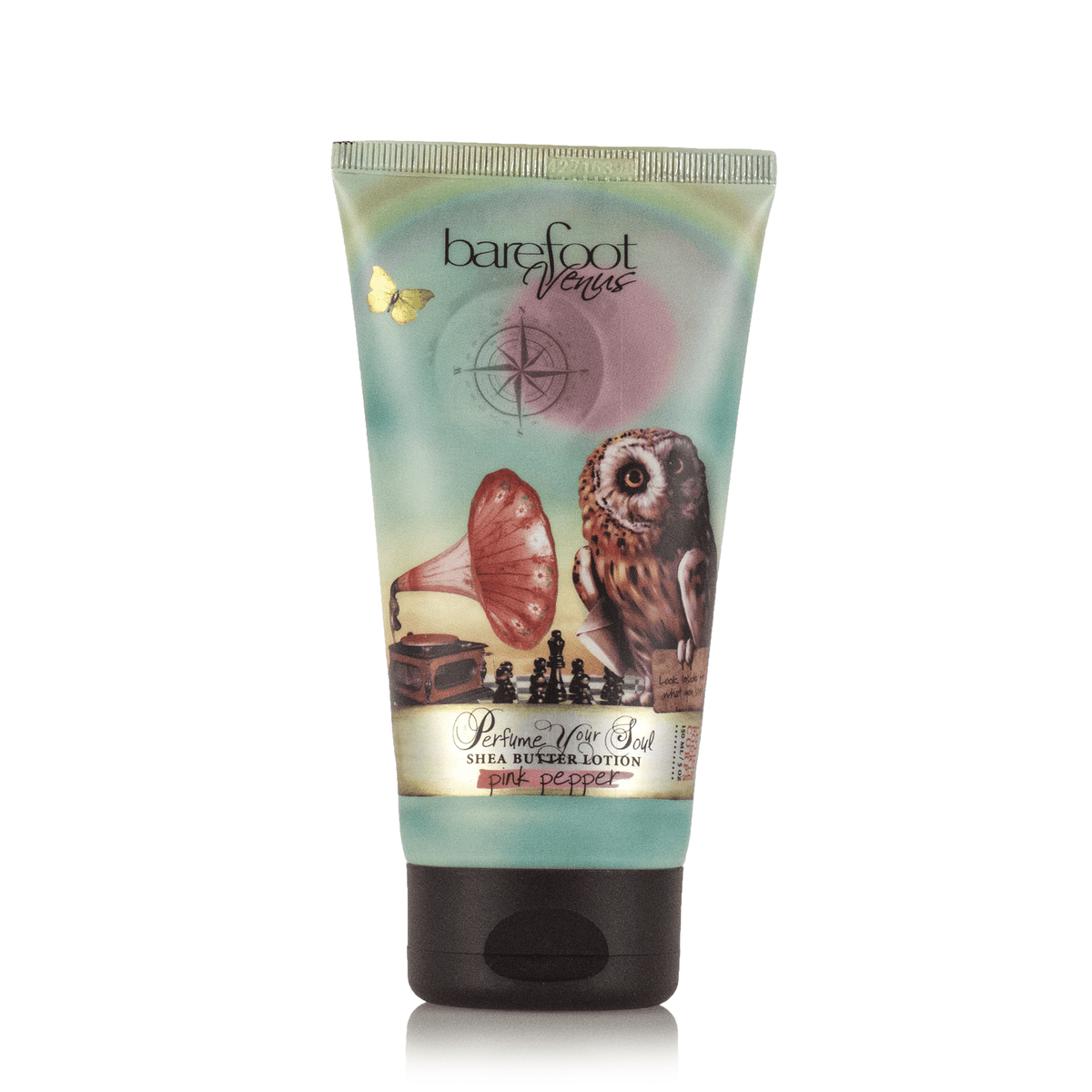 Pink Pepper Lotion CLOAK SKIN IN SILKY-SMOOTHNESS. Barefoot Venus