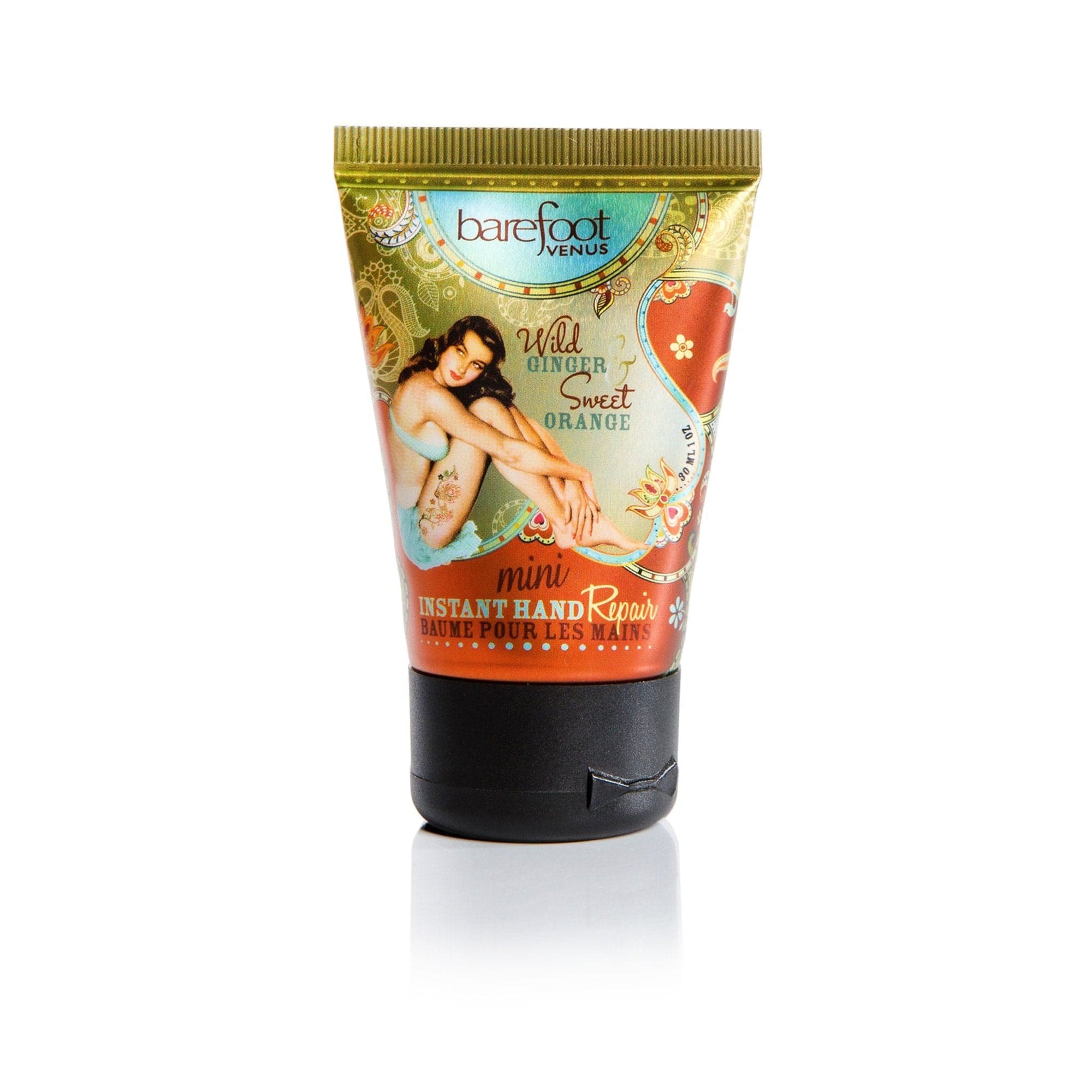 Wild Ginger & Sweet Orange Instant Hand Repair ON-THE-GO. INTENSELY HYDRATING. Barefoot Venus